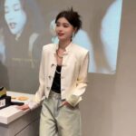 Stand Collar Button Front Short Jacket - Image 4