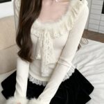 Elegant Waist-Defining Long Sleeve Base Layer Top - Image 5