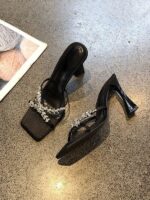 Open-Toe Ultra High Heels - Image 2