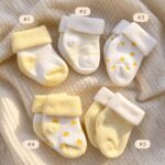Baby Unisex Thick Warm Terry Cotton Crew Socks