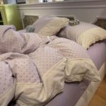 French Lace Trim Cotton Bedding Set - Image 5