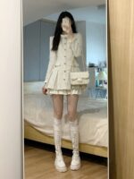 French Style Elegant Floral Mini Dress