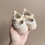 Baby Girl Lace Bow Princess Shoes