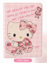 Cute Cartoon Floral Bow Notebook Cover - Image 7