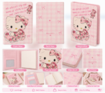 Cute Cartoon Floral Bow Notebook Cover