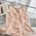 Embroidered Waist-Defined Top - Image 5